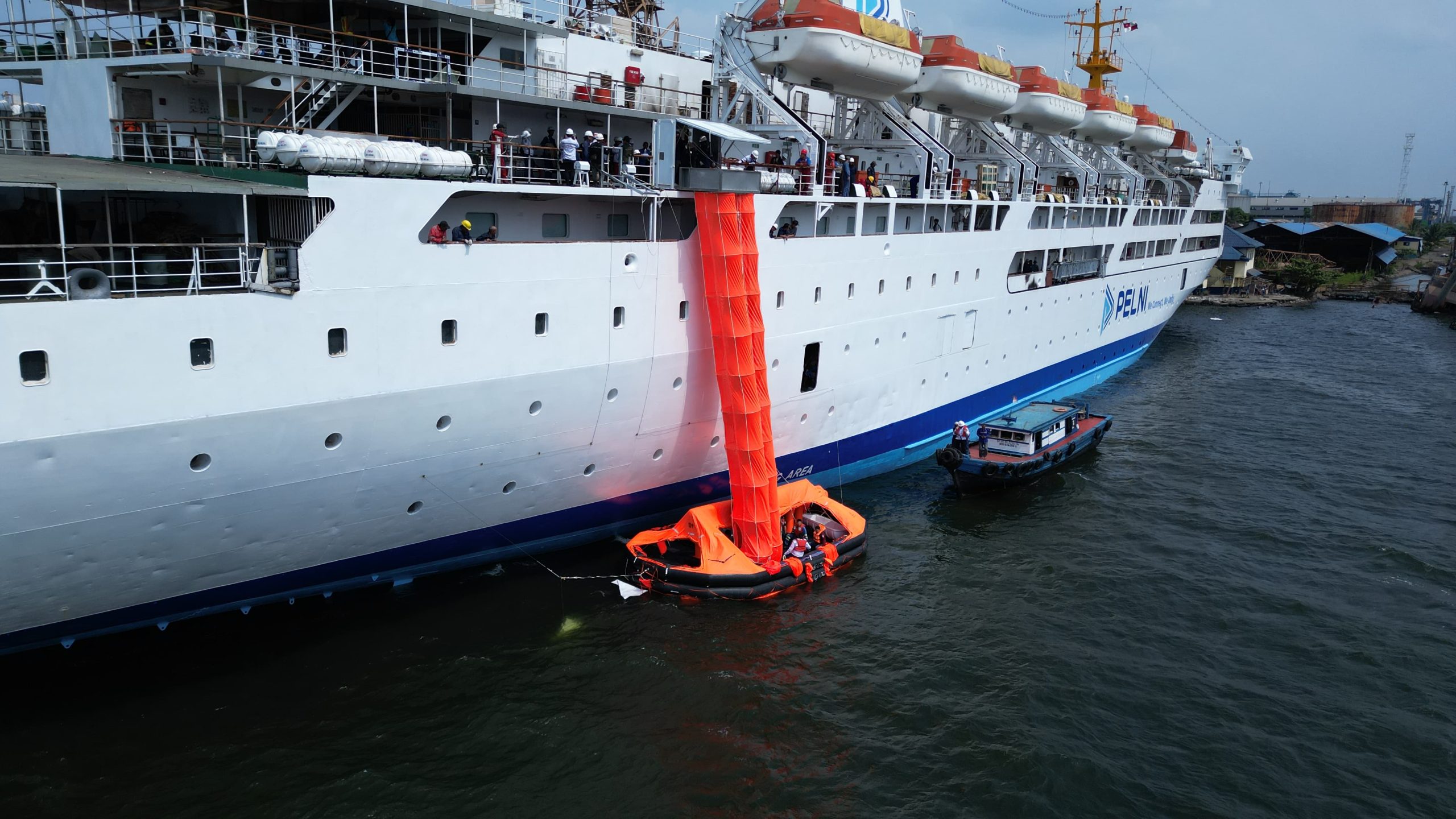 PT Pelni pasang sistem evakuasi laut baru